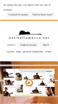 Mobile Screenshot of onlineflamenco.net
